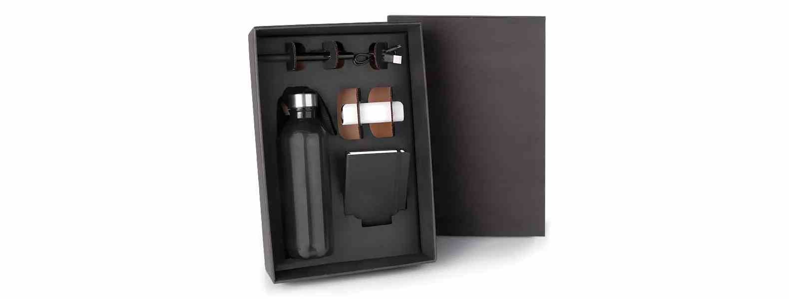 Kit Caderno Com Acessórios para Brindes com Logo