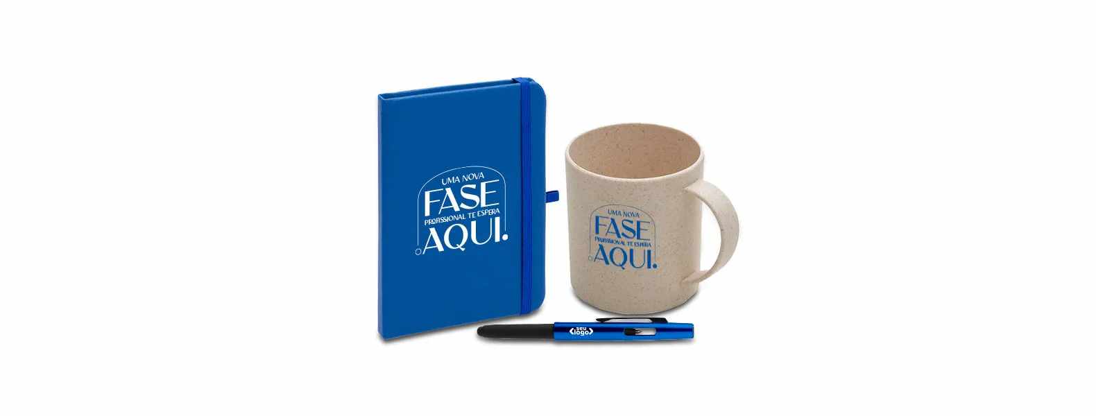 Kit Caderno Com Acessórios Personalizado 