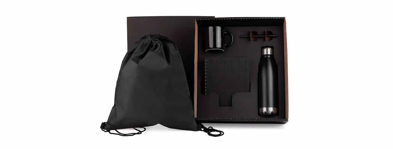 Kit Caderno Com Acessórios Promocional com Logo