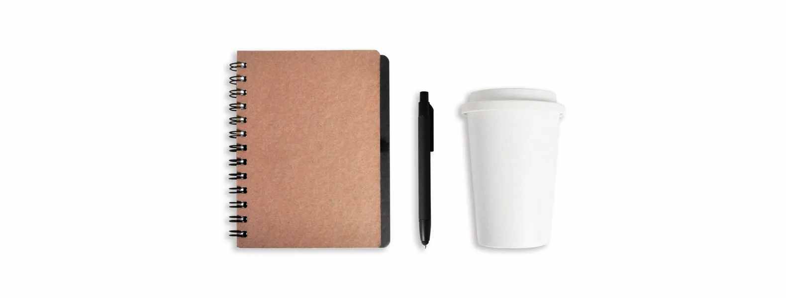 Kit Caderno e Copo c/Tampa Personalizado 