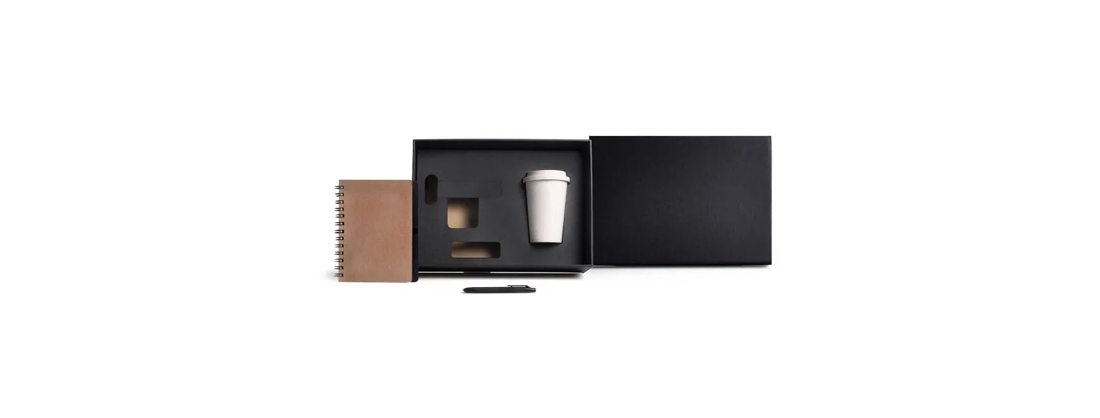 Kit Caderno e Copo c/Tampa Personalizado 