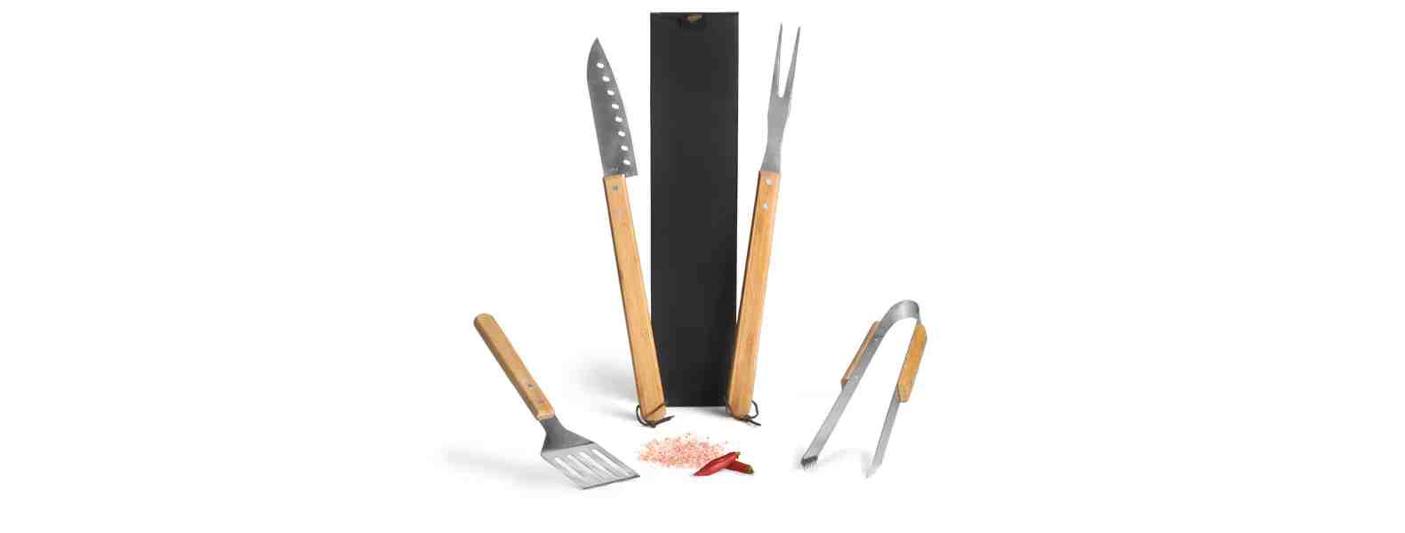 Kit Churrasco 4 Peças Personalizado com Logo