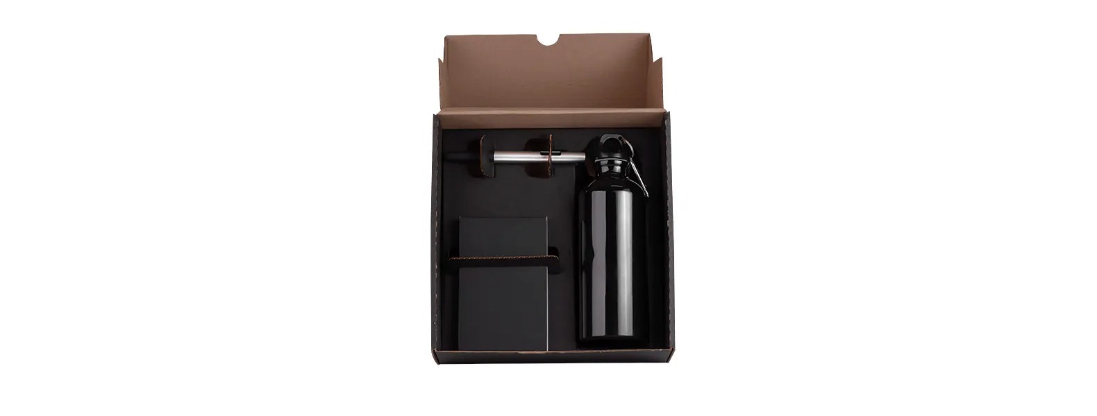 Kit Com Squeeze, Caneta e Bloco Personalizado com Logo
