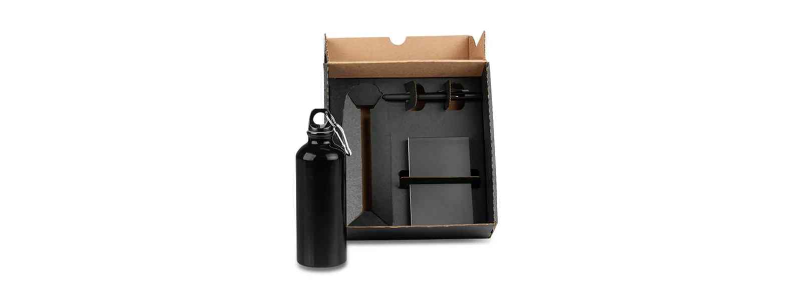 Kit Com Squeeze, Caneta E Bloco Personalizado 