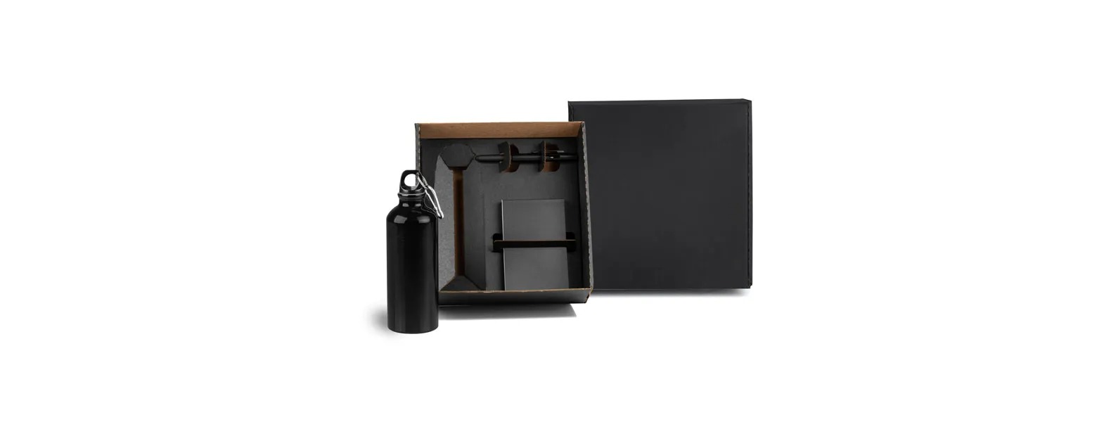Kit Com Squeeze, Caneta E Bloco Personalizado 