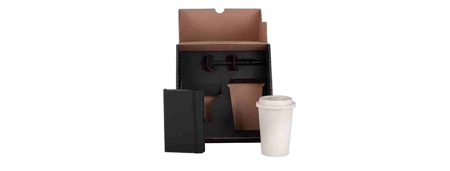 Kit Copo, Caneta E Caderneta Personalizado 