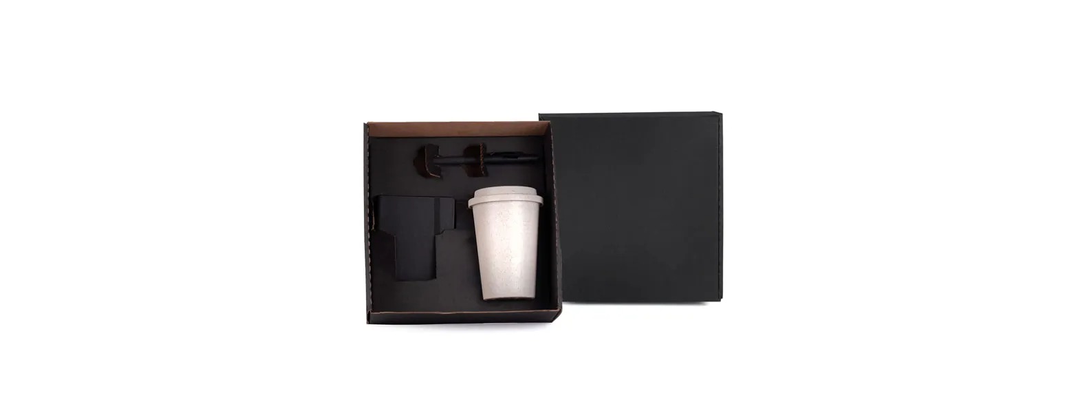 Kit Copo, Caneta E Caderneta Personalizado 