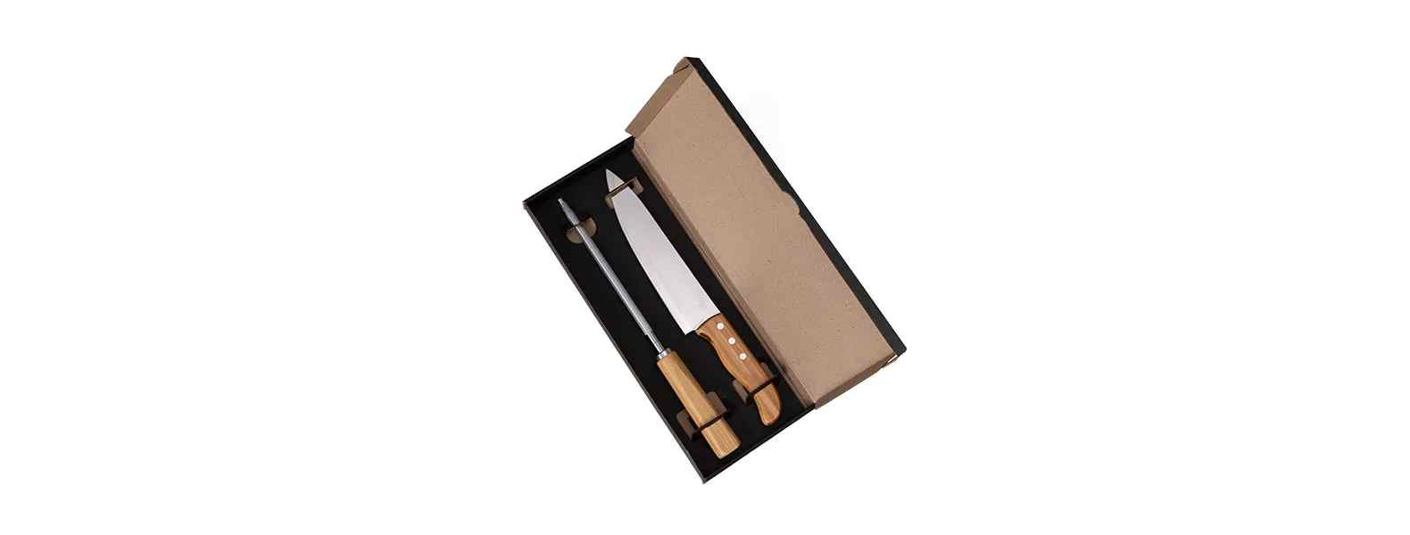 Kit Facas 2 Peças Personalizadas com Logo