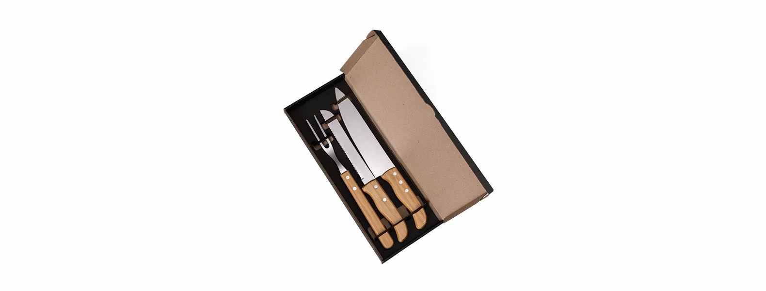 Kit Facas 3 Peças Personalizado com Logo 