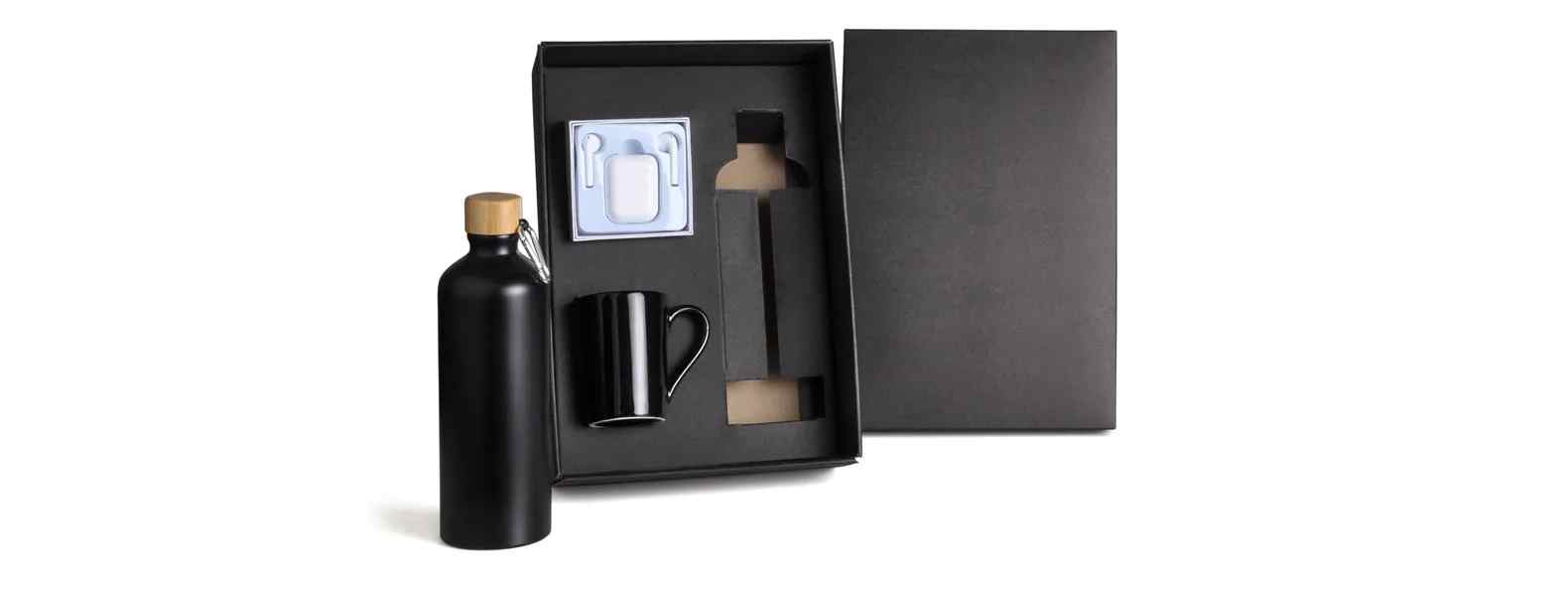 Kit Garrafa, Caneca E Fone Bluetooth Personalizado 