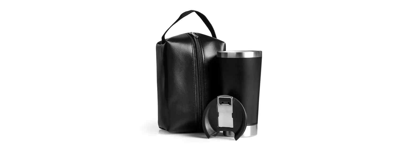 Kit Necessaire e Copo Térmico Personalizado Para Brindes 