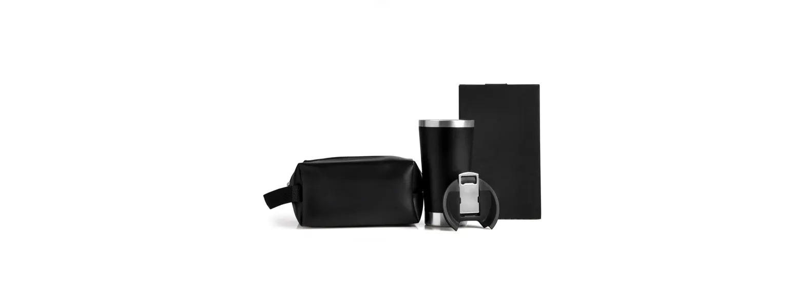 Kit Necessaire e Copo Térmico Personalizado Para Brindes 