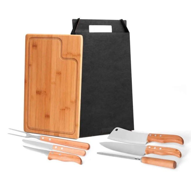Kit para Churrasco com Logo para Brindes Kit para Churrasco com Logo para Brindes