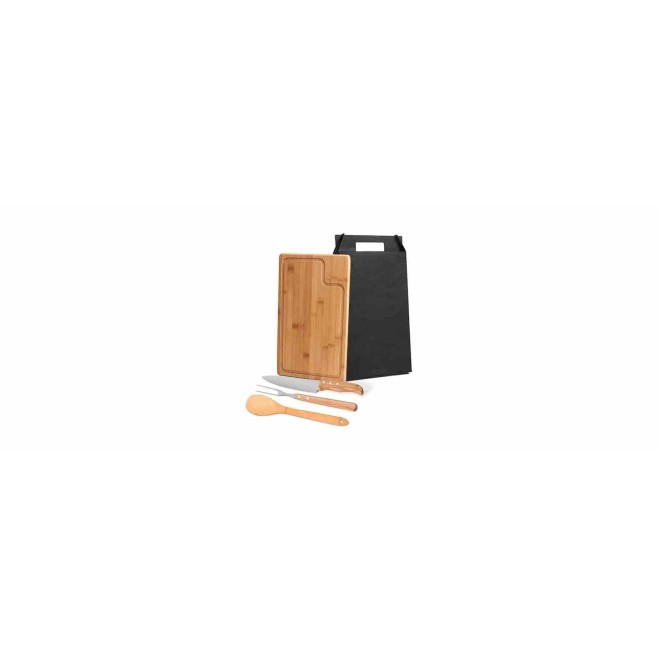 Kit para Churrasco com Logo Personalizado Kit para Churrasco com Logo Personalizado
