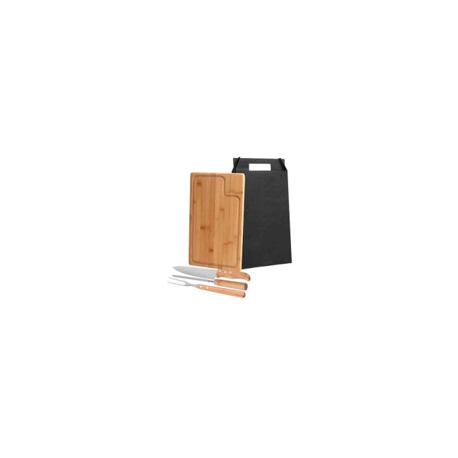 Kit para Churrasco com Logo Kit para Churrasco com Logo