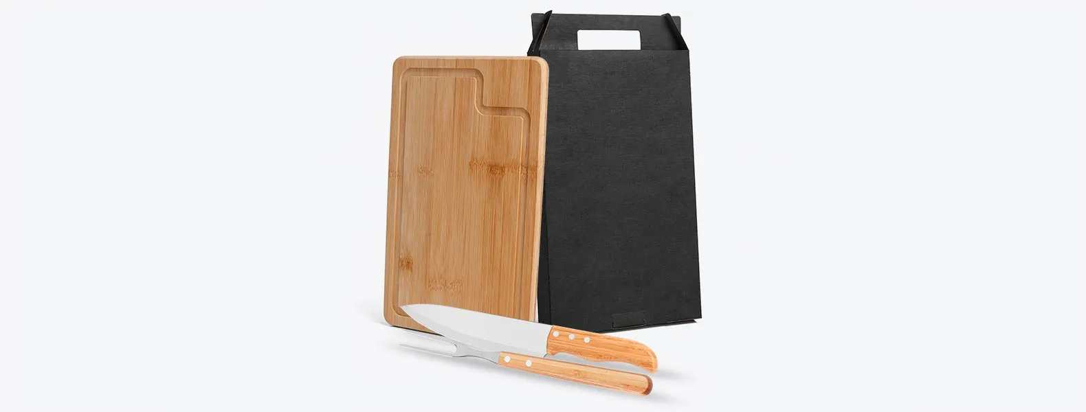Kit para Churrasco Personalizado com Logo 