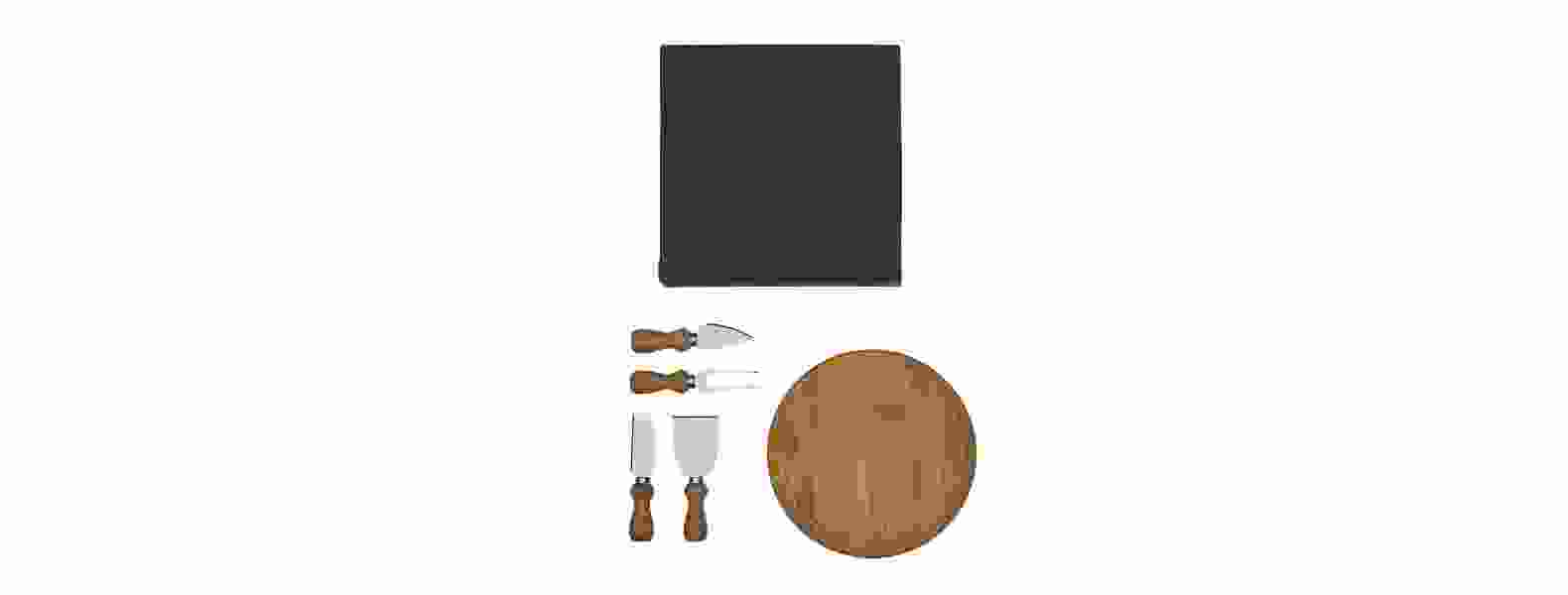 Kit para Queijo Em Bambu / Inox Córdoba Personalizado