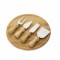 Kit para Queijo Em Bambu / Inox Córdoba Personalizado