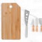 Kit para Queijo Em Bambu / Inox Oregon Personalizado