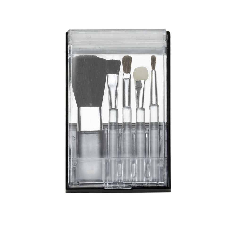 Kit Pincel Para Maquiagem Com Estojo Plástico Personalizado Kit Pincel Para Maquiagem Com Estojo Plástico Personalizado