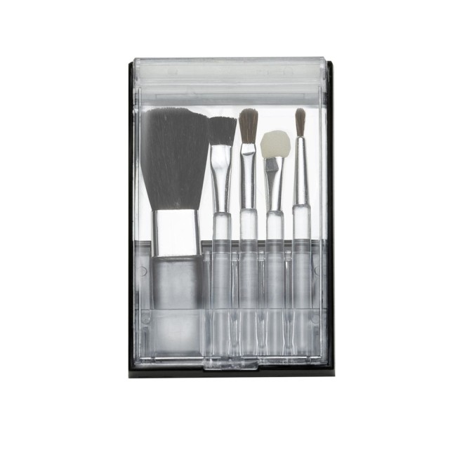 Kit Pincel Para Maquiagem Com Estojo Plástico Personalizado Kit Pincel Para Maquiagem Com Estojo Plástico Personalizado