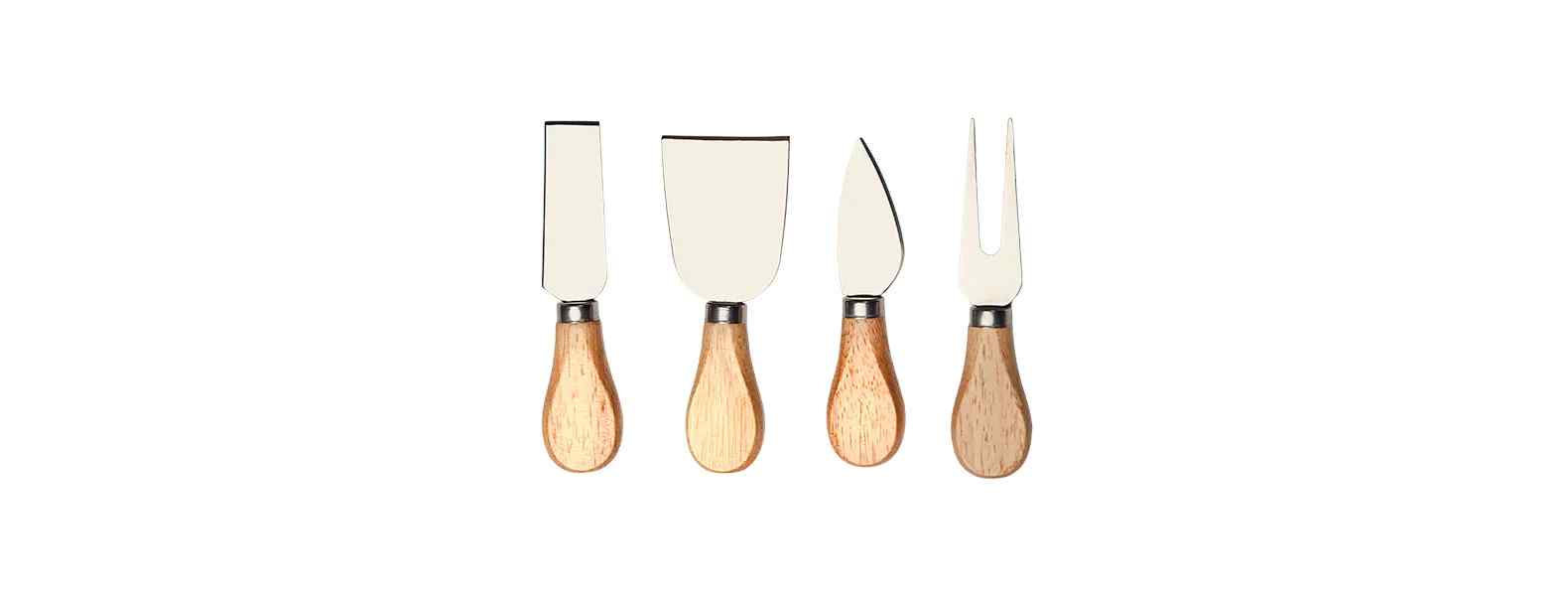 Kit Queijo 4 Peças Personalizado com Logo