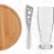 Kit Queijo e Cerveja 4 Peças com Logo 