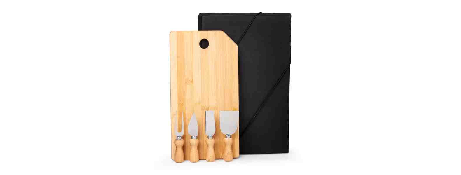 Kit Tábua E Utensílios P/ Queijo Personalizado