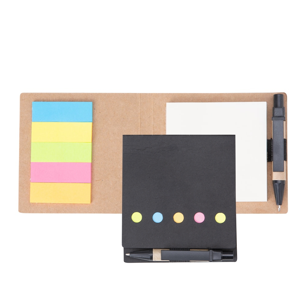 Mini Bloco Ecológico Com Autoadesivos E Caneta Personalizado Mini Bloco Ecológico Com Autoadesivos E Caneta Personalizado