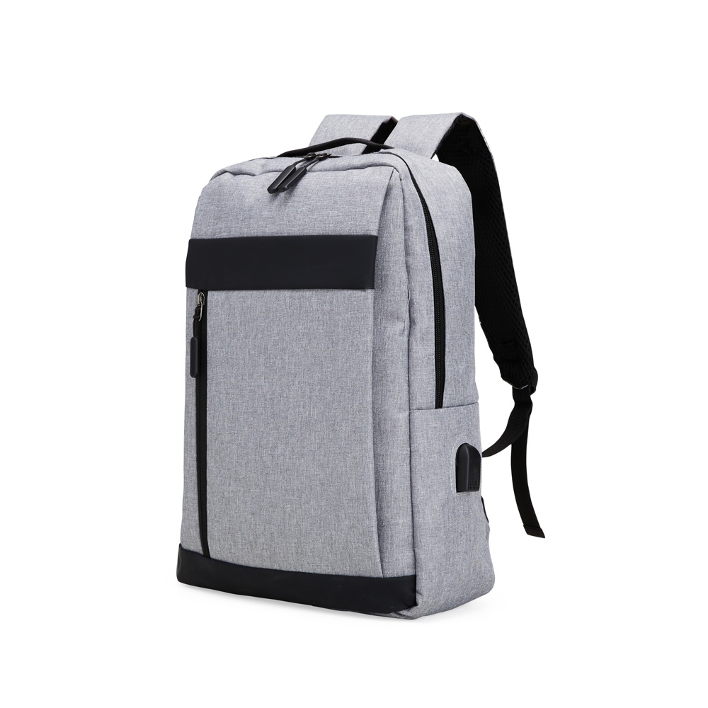 Mochila de Nylon USB 21L Personalizada com Logo Mochila de Nylon USB 21L Personalizada com Logo