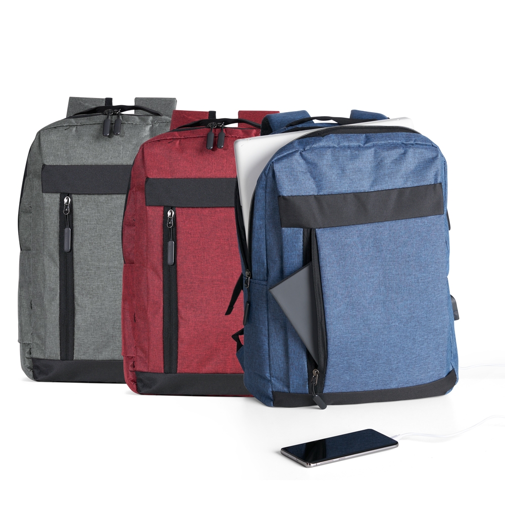 Mochila De Nylon Usb 21L Personalizada Mochila De Nylon Usb 21L Personalizada