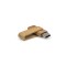 Pen Drive Giratório Eco em Bambu Personalizado