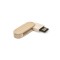 Pen Drive Giratório em Bambu Personalizado