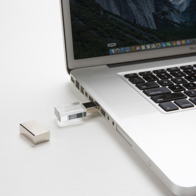 Pen Drive Vidro 4Gb Personalizado Pen Drive Vidro 4Gb Personalizado