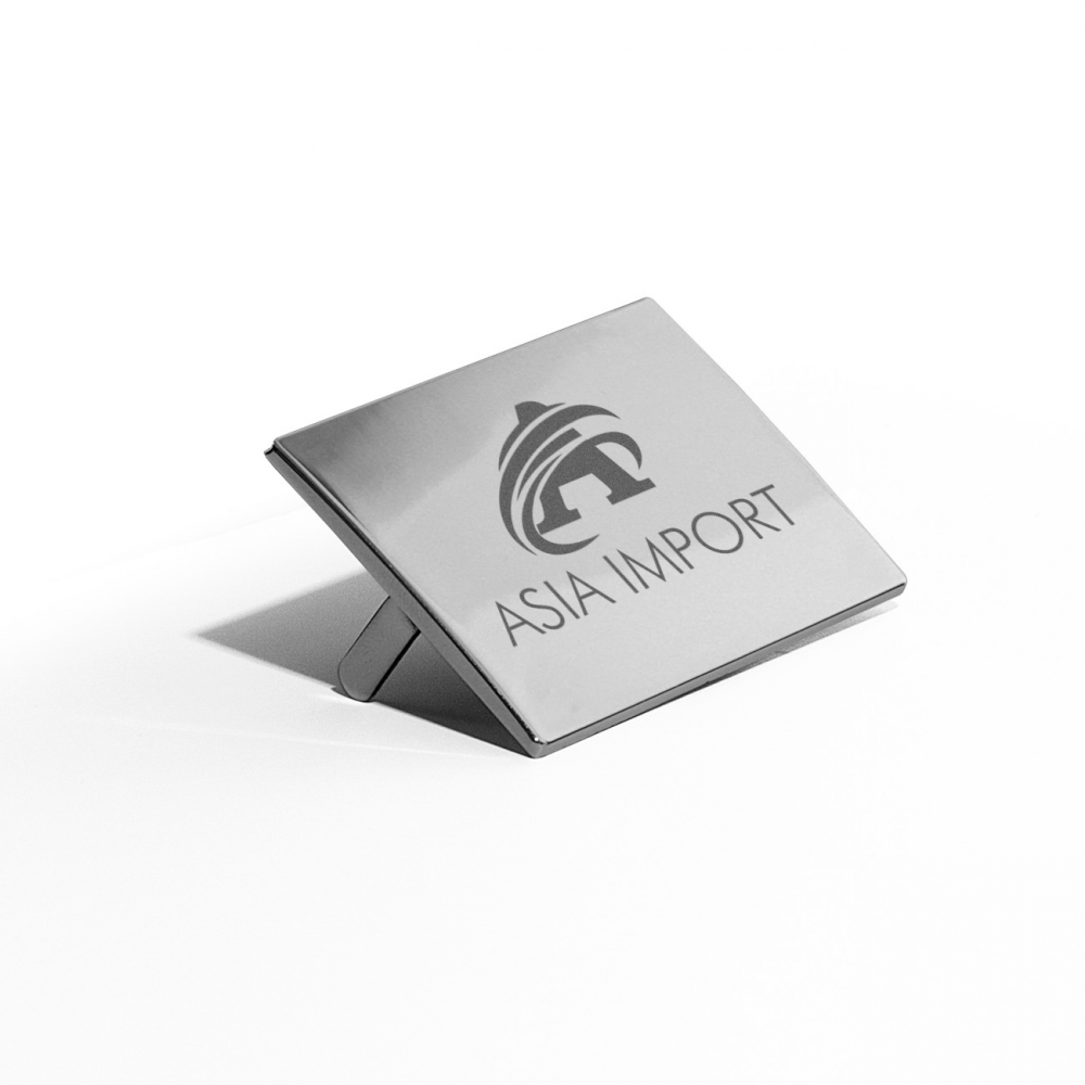 Placa de Inox Promocional Placa de Inox Promocional