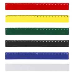 Régua Plástica 20Cm Personalizada 