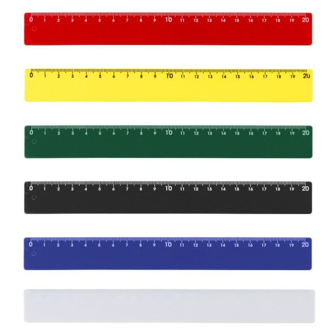 Régua Plástica 20Cm Personalizada 