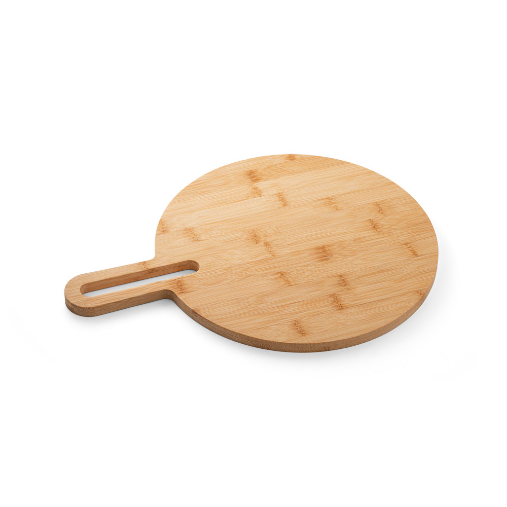 Tábua Redonda Em Bambu Personalizada Tábua Redonda Em Bambu Personalizada